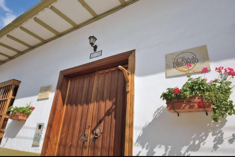 Hotel Casa Palosanto Zapatoca Esterno foto