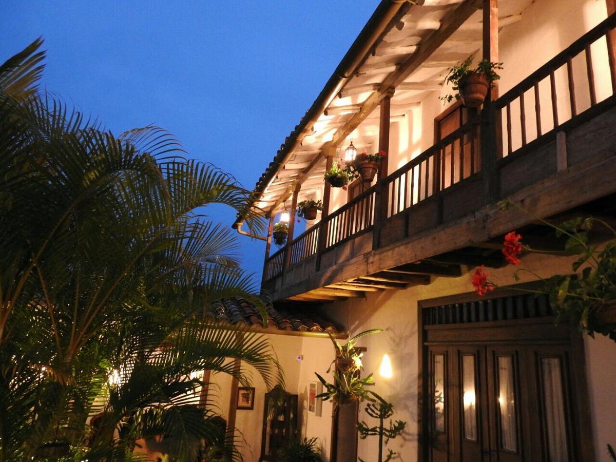 Hotel Casa Palosanto Zapatoca Esterno foto